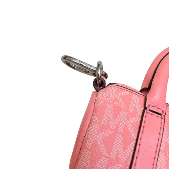 Michael kors micro mini barrel bag charm pink signature mk - Picture 7 of 10